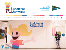Tablet Screenshot of ludotecasmaravillas.com